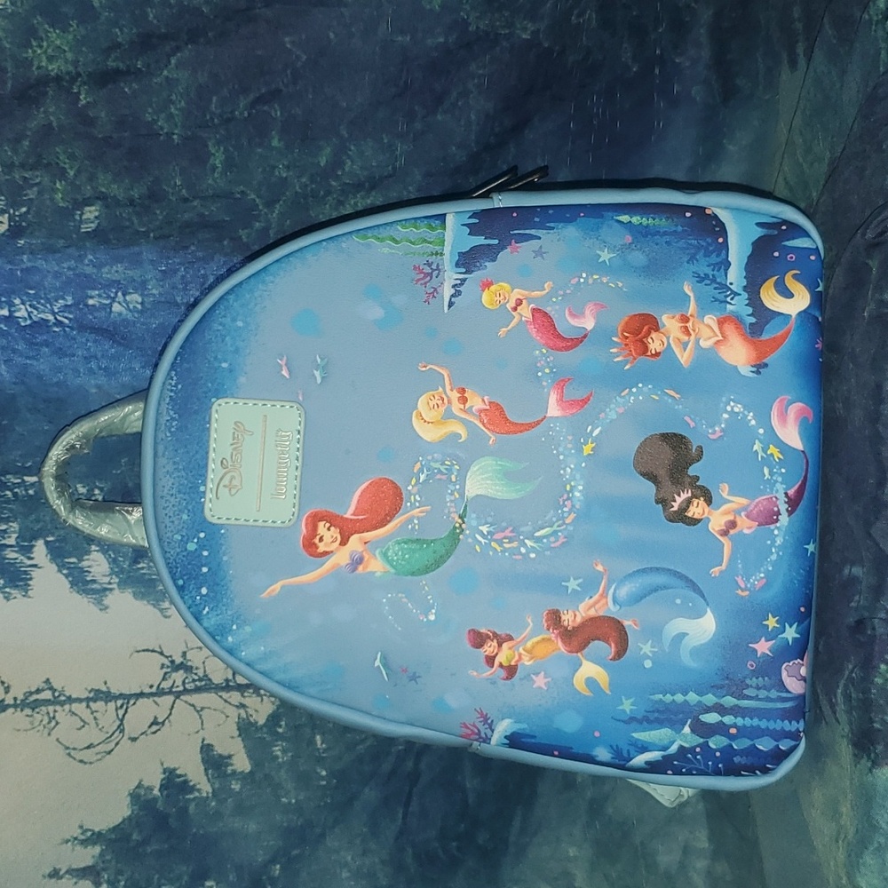 Loungefly Disney Little mermaid mini backpack